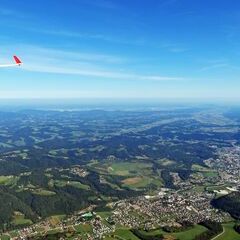 Flugwegposition um 13:41:34: Aufgenommen in der Nähe von Gemeinde Piberegg, Piberegg, Österreich in 1788 Meter